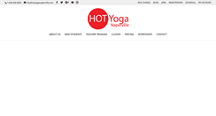 Desktop Screenshot of hotyoganaperville.com